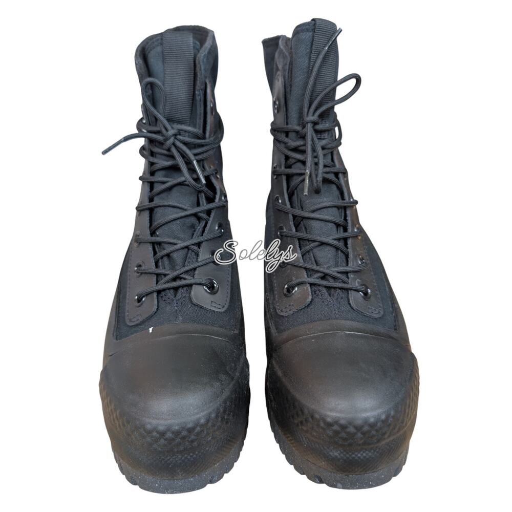 Converse Lugged 2.0 XHI Counter Climate Triple Black Waterproof Lace Up Boot 9.5